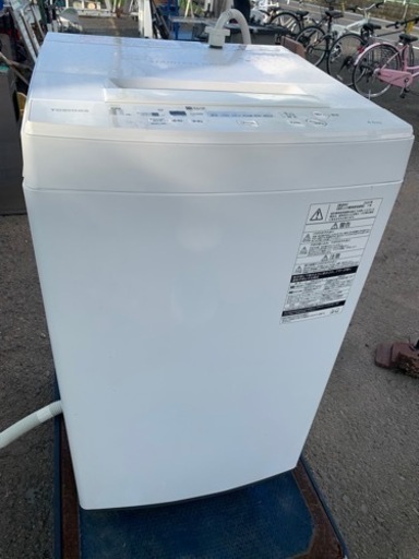 TOSHIBA 4.5kg洗濯機2020年製