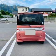 ダイハツ タントカスタム RS ターボ★車検8年7月(2年付き)★家族でも楽しみ.値段商談🉑です. の画像