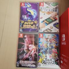 本日最終日！ NintendoSwitch 有機EL カセット コントローラー マイクロSDカード付きの画像