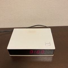 無印良品　デジタル時計