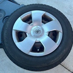 1シーズンのみ使用 シエンタ スタッドレス純正ホイール付き 4本セット