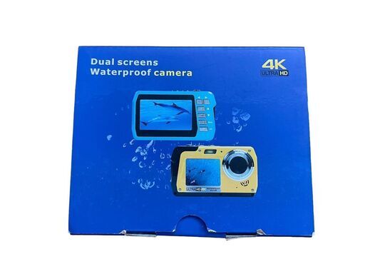 【決まりました】4K防水カメラ デジカメ 防水 4K水中カメラ56MP防水