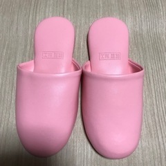 【used】抗菌スリッパ　ピンク　20サイズ