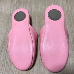 【used】抗菌スリッパ　ピンク　20サイズの画像
