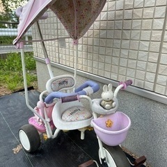 あげます　ides アイデス　ミッフィー プチハナ　カーゴ三輪車