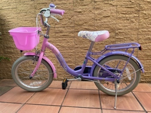 子供用自転車　16インチ　カインズ　ちいさなプリンセスソフィア
