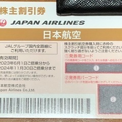 JAL 株主優待券