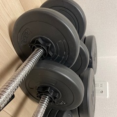 可変式ダンベル　総重量59kgの画像
