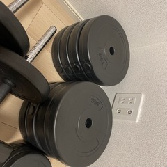 可変式ダンベル　総重量59kgの画像