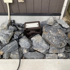 大きな石　クラッシュストーン　お庭などの画像
