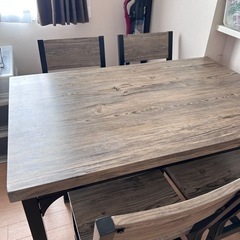 ダイニングテーブルセット 売ります 値下げ中❗️の画像