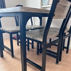 ダイニングテーブルセット 売ります 値下げ中❗️の画像