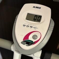 ALINCO エアロバイク ピンク
の画像