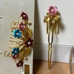 かんざし ビラかんざし 花嫁 婚礼 手作り SAN original