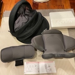 apricaクルリラプレミアムAB シートベルト、ISOFIXどちらも対応の画像