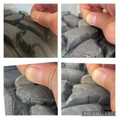 デイトナホイール　マッドタイヤ　4本　セットの画像