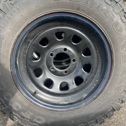 デイトナホイール　マッドタイヤ　4本　セット