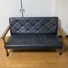 カリモク　ソファー　2人用