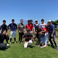 ボランティアで草野球のマネージャー