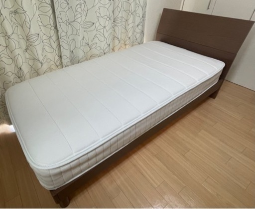 シングルベッドフレーム＋マットレス