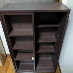 スライド付本棚