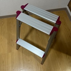 <差し上げます> 2段脚立の画像