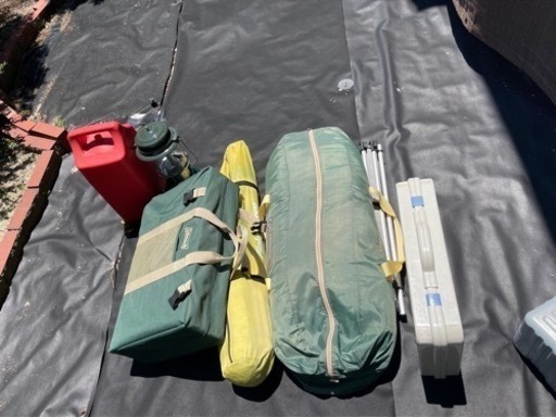 コールマン　キャンプ用品　テント　タープ　コンロ　ランプ