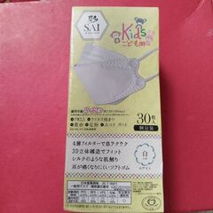子供用　不織布マスク　30枚(個包装)