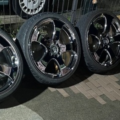 ワークLS305 アルミホイール　18インチ 当時物　旧車　