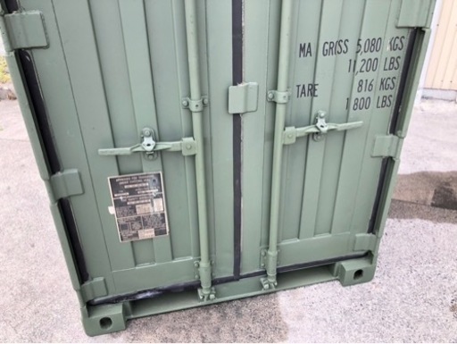 米軍放出、REUSABLEコンテナ… 楽天市場】アメリカ軍放出品 ミリタリーコンテナ 大型 スチール製