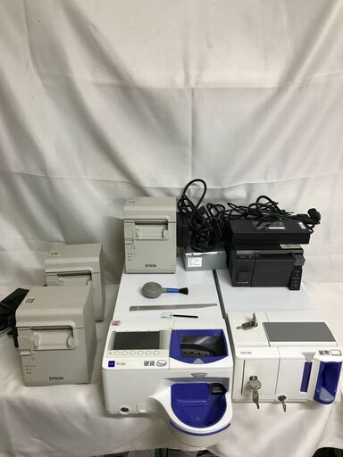 【北見市発】グローリー GLORY 自動釣銭機 RT-300 RAD-300 EPSON レシートプリンタ TM-T90KP TM-T70Ⅱ-DT (E2916ayayY)
