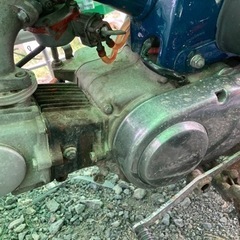 HONDA リトルカブ　カスタム　左マフラー　72cc クラッチ4速の画像