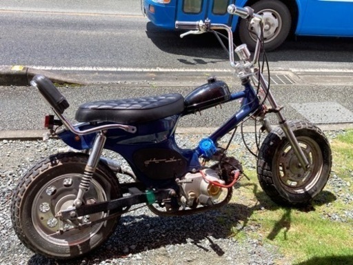 HONDA リトルカブ　カスタム　左マフラー　72cc クラッチ4速
