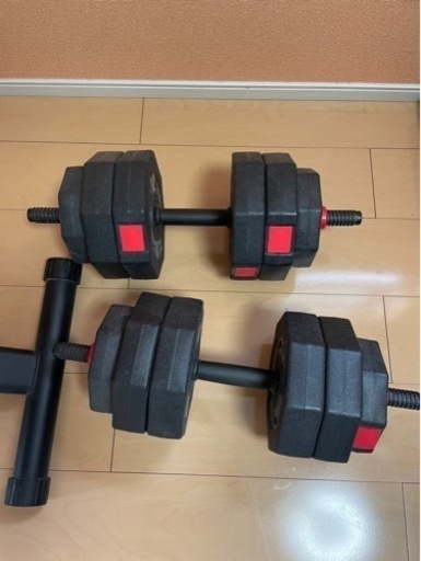 インクラインベンチとダンベル