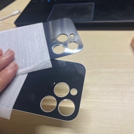 iphone 14 Pro シルバー 背面パネル 背面リペアパネル 修理