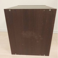 1段のカラーボックス 差し上げますの画像