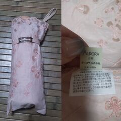 【まだ受付中】中古 NINA RICCI ニナリッチ 折りたたみ日傘 レース使いがかわいい♪ ベビーピンク 早い者勝ちです✨✨の画像