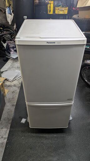 2013年【パナソニック】138L 2ドア 冷凍冷蔵庫 NR-BW146C-W　動作OKです