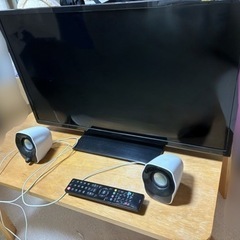 テレビ＋スピーカー＋テーブル