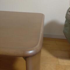 8/13まで　折りたたみローテーブルの画像