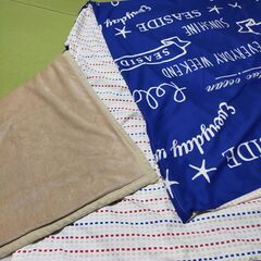 布団セット　掛け布団　ニトリ　タオルケットの画像