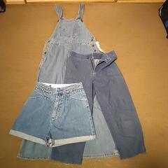 新品含むデニム3点