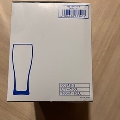 【新品】ビアグラス6本セットの画像