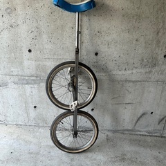 【中古】一輪車 宮田自転車 miyata 作成 大道芸 ジャグリング サーカス 超希少 レア ハイレッグ ロング 二輪 フラミンゴ 【札TB01】の画像