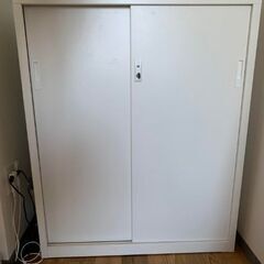 【譲ります】オフィス　スチール書庫　ニトリ購入　88CM幅