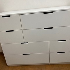 【お渡し先決定済み】IKEA タンス　NORDLI ノールドリ