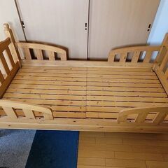 木製 二段ベッド 中古 の画像