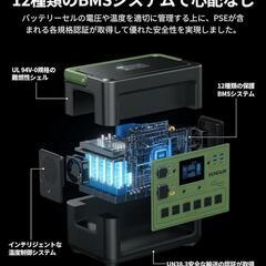 ポータブル電源 P1000 大容量 1024Wh/320000mAhの画像