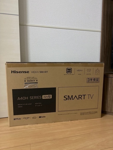 スマートテレビ 32v型 Hisense