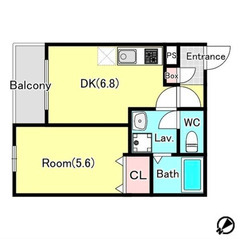 💜✨🏥レスキュー賃貸🏥✨『1DK』鎌ヶ谷市東鎌ヶ谷✨敷金礼金無料...